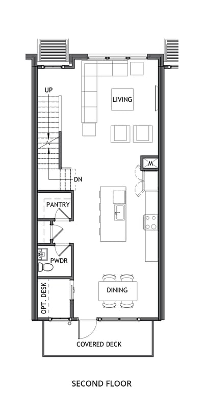 Adeline second floor